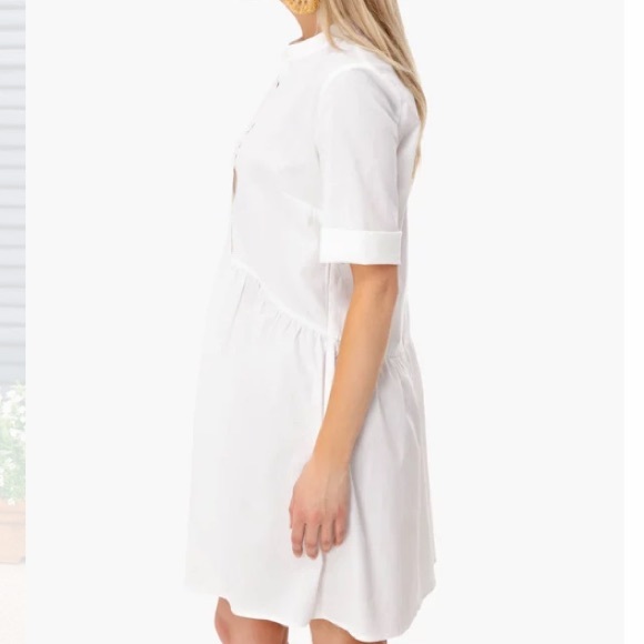 White Royal Shirt Dress
TUCKERNUCK - Picture 5 of 14